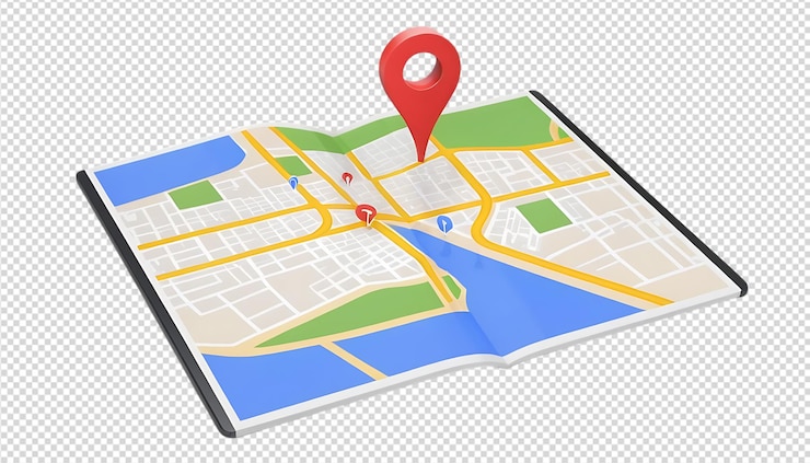 PSD google map png 4