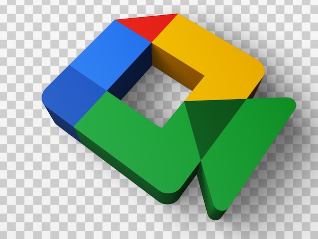 PSD google spotyka ikonę 3d