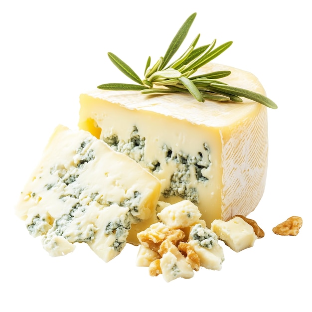 gorgonzola cheese with walnuts and rosemary