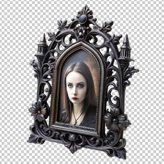 PSD gothic photo frame