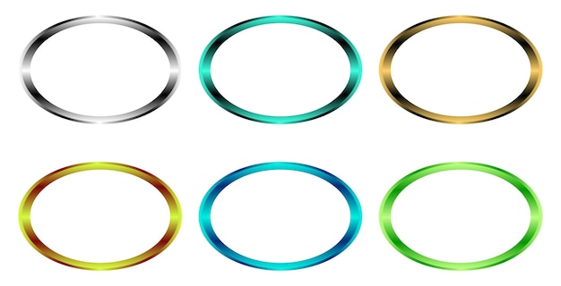Gouden cirkel frame patroon