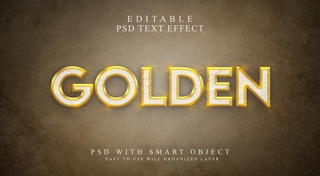 PSD gouden teksteffect