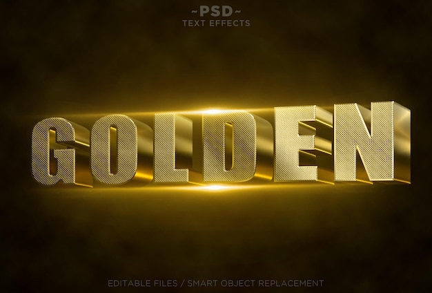 PSD gouden teksteffecten