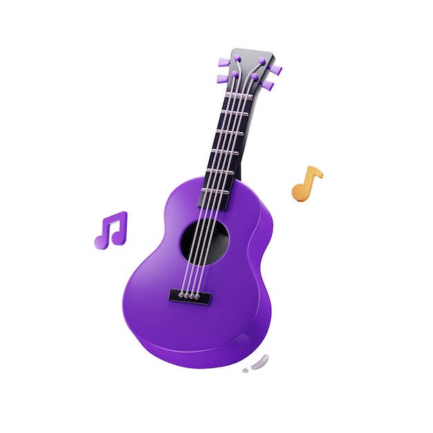 Gra Na Gitarze Hobby Ikona 3d