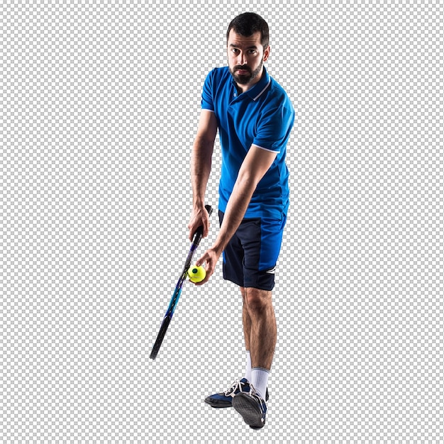 Grać w męski tenis sportowy