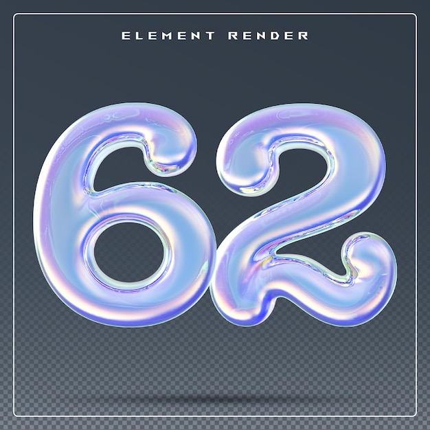 Gradient 3D numer 62