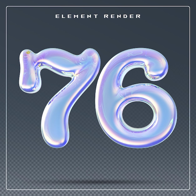 Gradient 3D numer 76