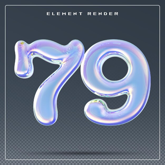 Gradient 3D numer 79