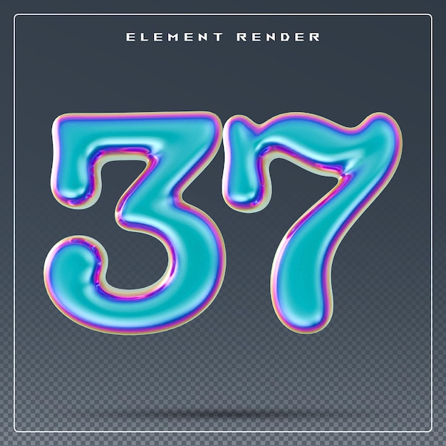 Gradiënt 3D nummer 37