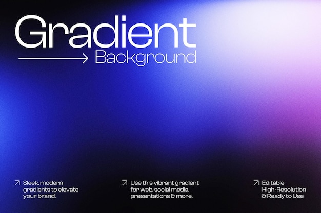 Gradient Background dla prezentacji w mediach społecznościowych Więcej