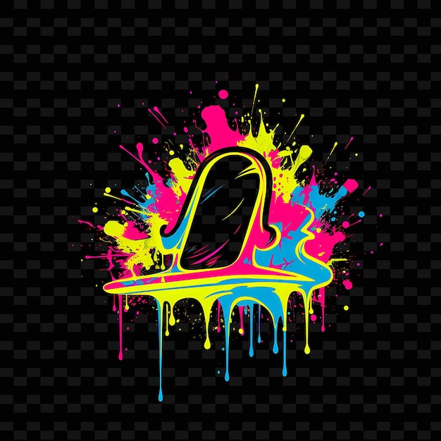 PSD gradient blurred y2k elements collection modern design for vibrant and captivating artworks