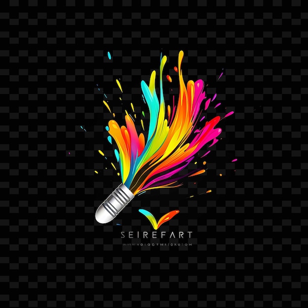 PSD gradient blurred y2k elements collection modern design for vibrant and captivating artworks