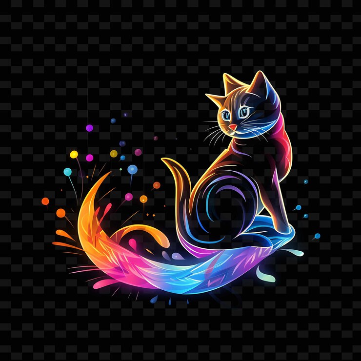 PSD gradient blurred y2k elements collection modern design for vibrant and captivating artworks