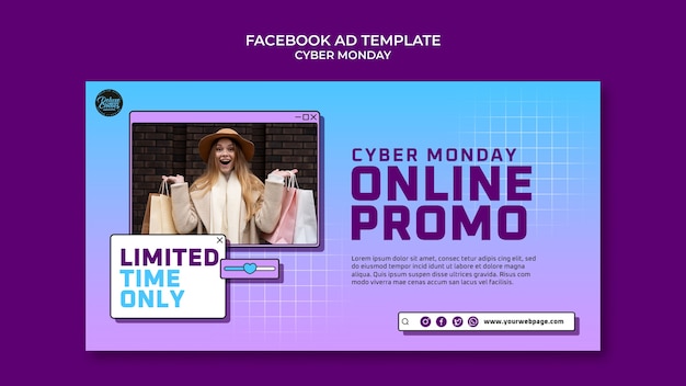 Gradient Cyber Monday-designmal