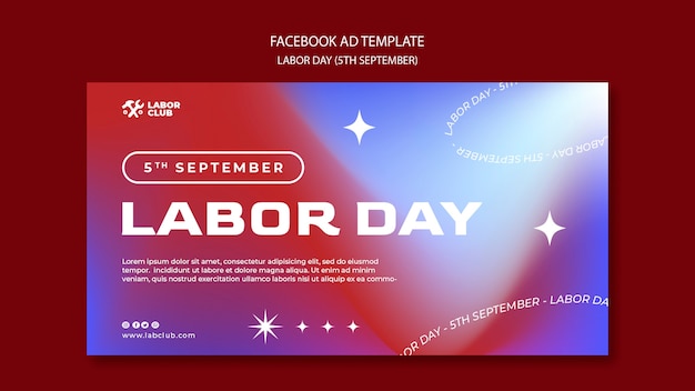 Gradient designmal for arbeidernes dag