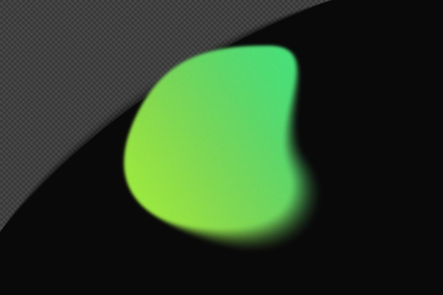 グラデーション粒状のグラデーション形状 抽象的で ⁇ 昧な効果の緑色