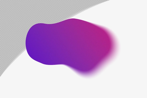 PSD gradient grainy gradient shapes abstract with blurred effect purple color