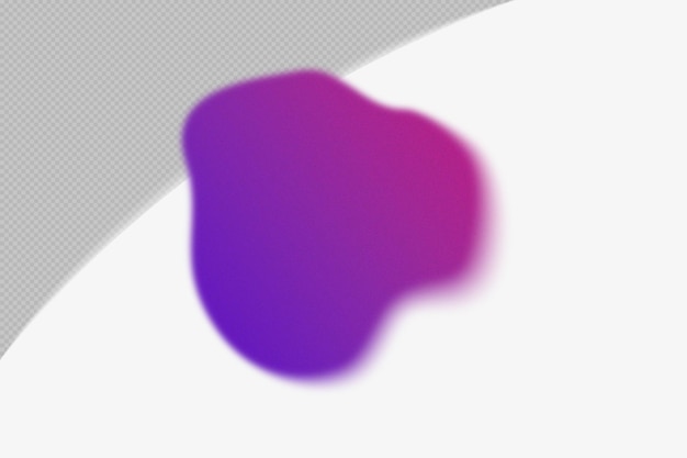 PSD gradient grainy gradient shapes abstract with blurred effect purple color