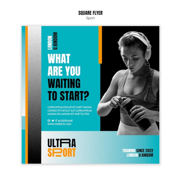 Gradient gym design template