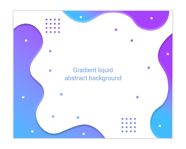 PSD gradient liquid abstract background