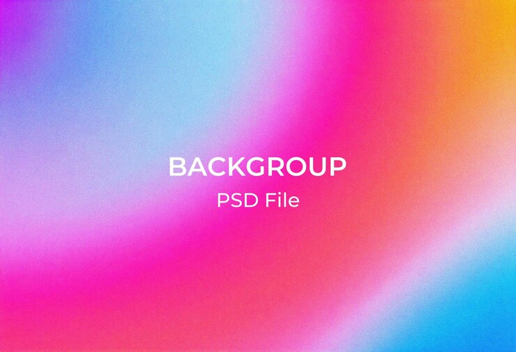 PSD gradient particle texture background