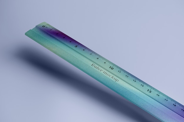 Gradient ruler mockup