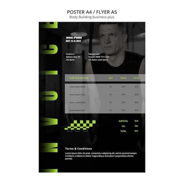 Gradient sport design template