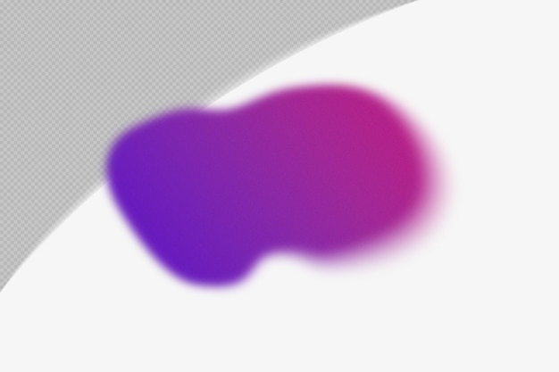 PSD gradient ziarniste kształty gradientowe abstrakcyjne z niewyraźnym efektem kolor fioletowy