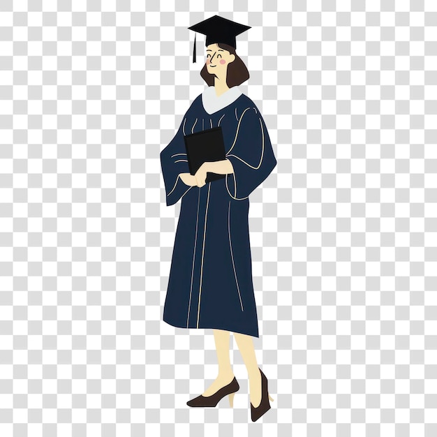 Graduatiekleding voor PNG-vrouwen