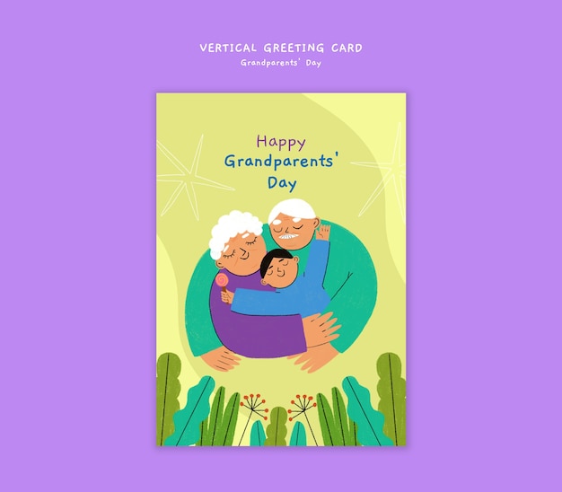 Grandparents' day  template design