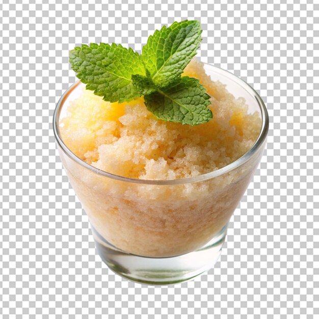 Sfondo di granita trasparente