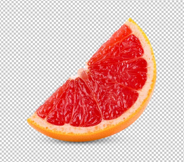 PSD grapefruit geïsoleerd op alfa-laag