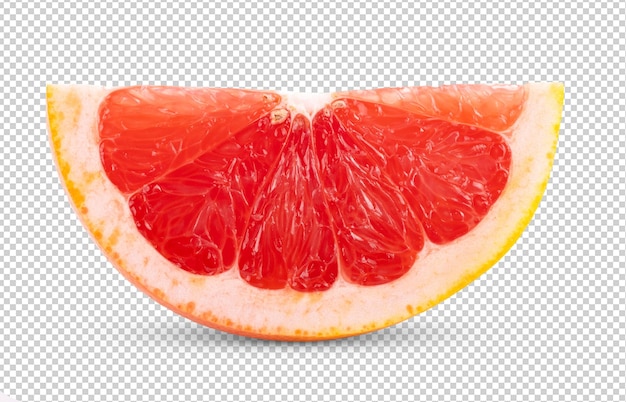 Grapefruit isolated on alpha layer background