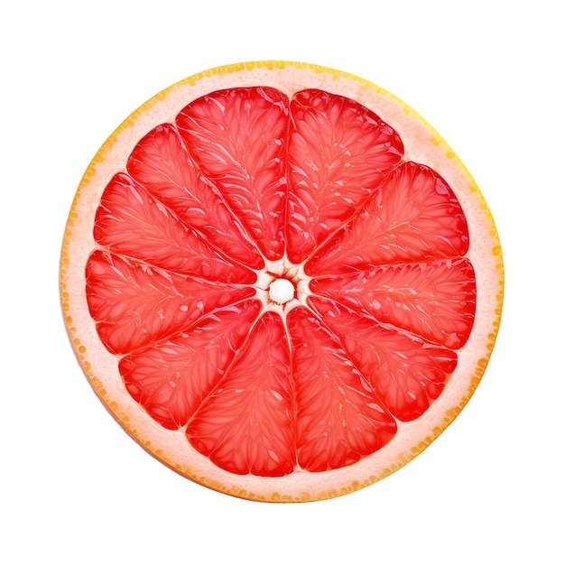 PSD grapefruit slice