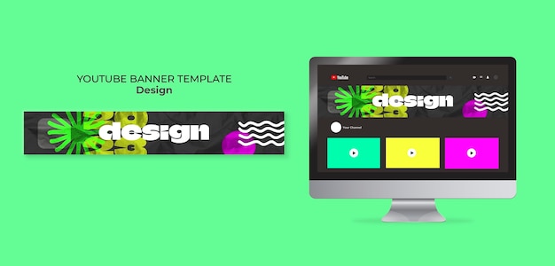 PSD graphic design template