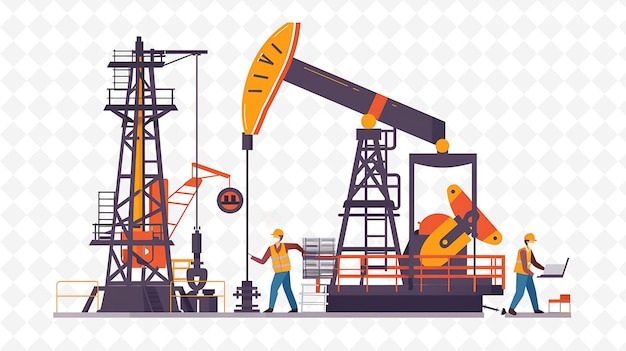 a graphic of a worker holding a crane and a sign that sayswon it