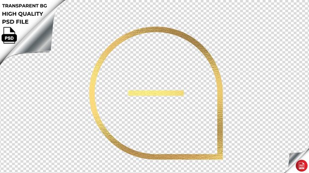 PSD graphictablet gold texture vector icon psd transparent