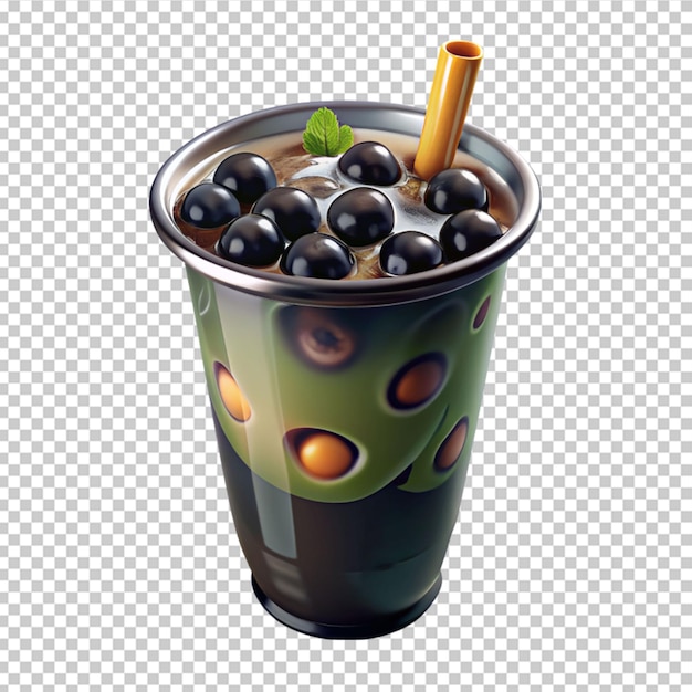 PSD grass jelly drink