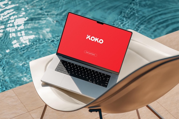 PSD gratis laptop mockup