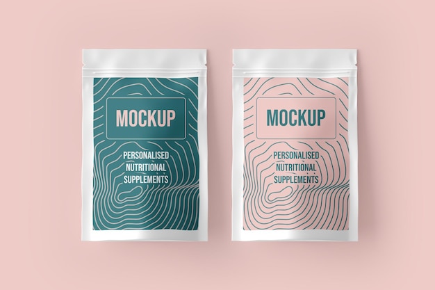 PSD gratis verpakking vector mockup