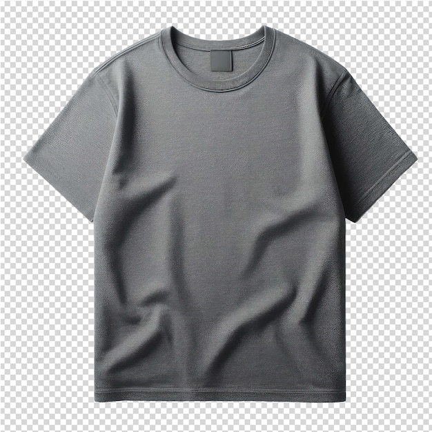 A gray t - shirt with a gray t - shirt on it