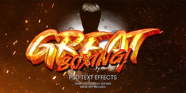 GREAT BOXING! TEXT EFFECT