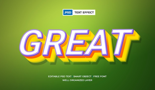 Great text effect