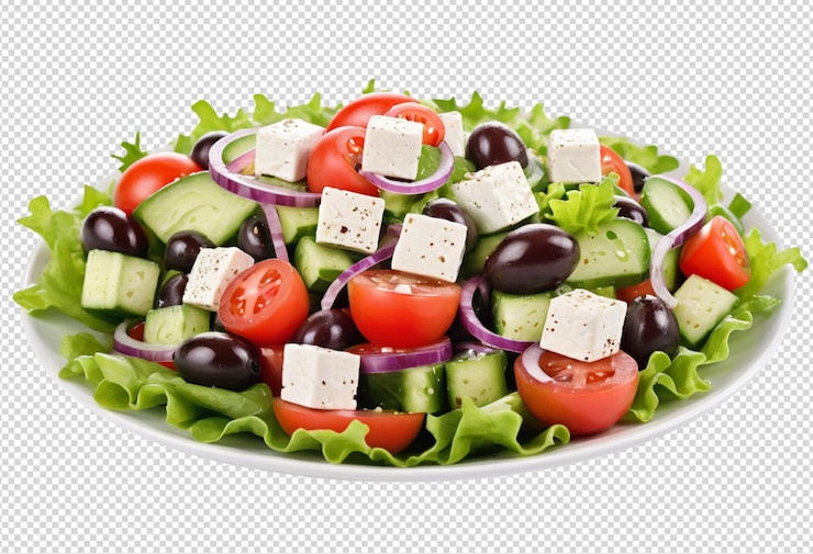 PSD греческий салат png