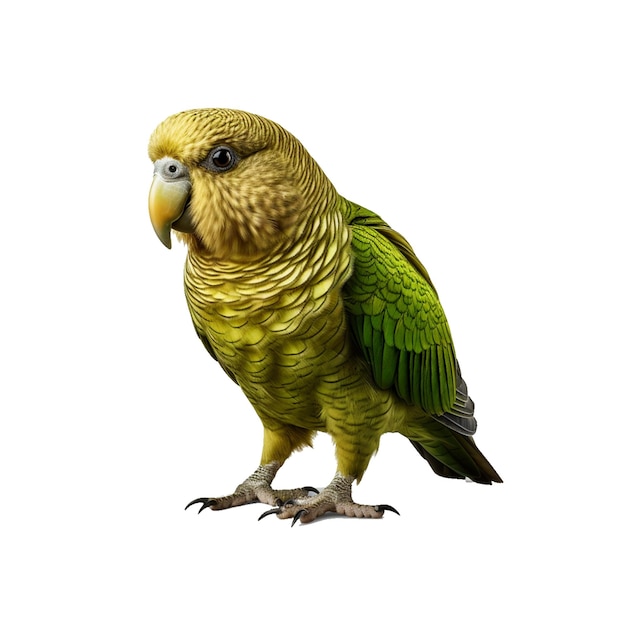 PSD green amazon parrot