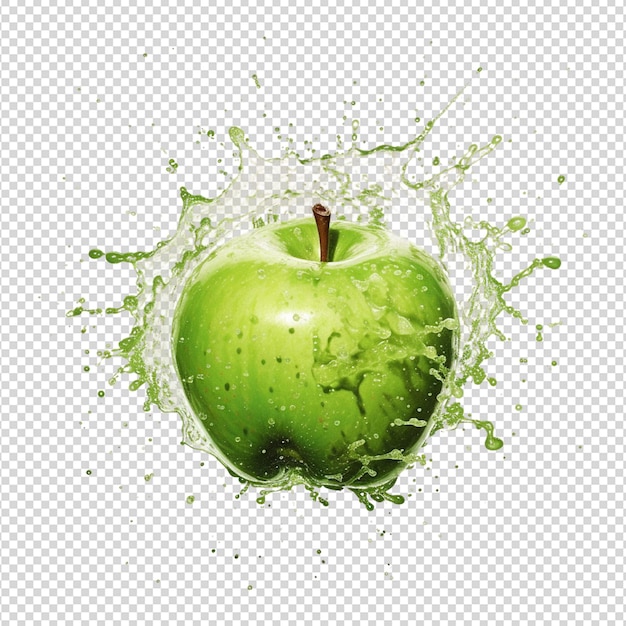 PSD green apple