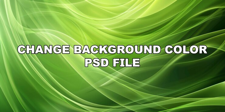 PSD 緑色の波のパターンのストック背景の緑色の背景