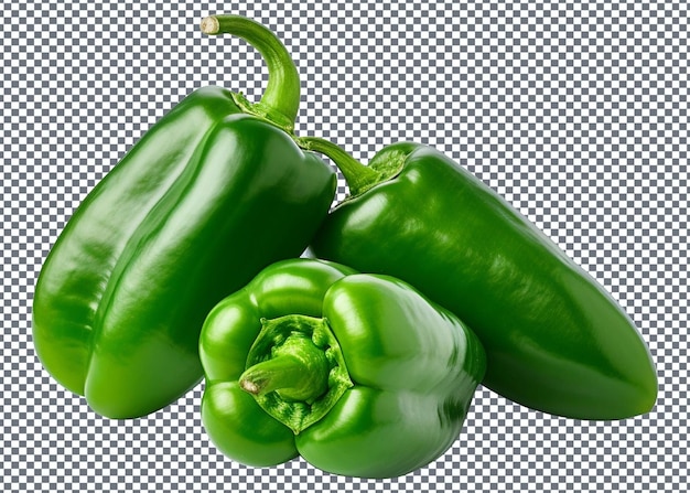 PSD green bell peppers