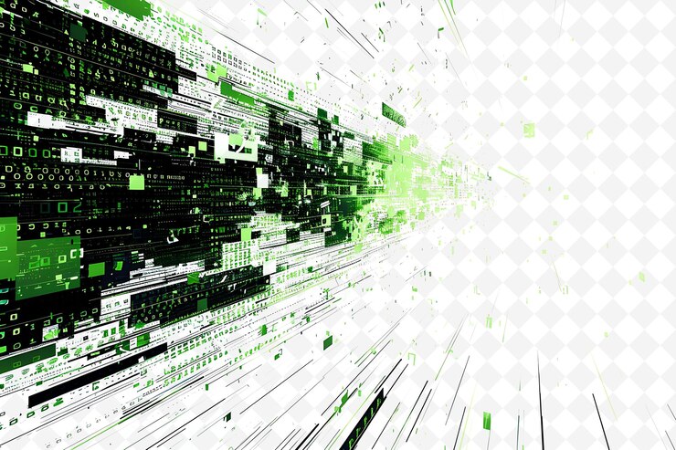 PSD a green and black computer screen with the word circuit on it