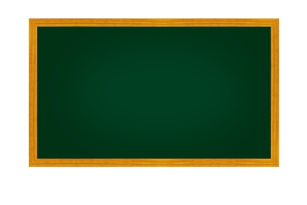 PSD green blackboard isolated premium psd